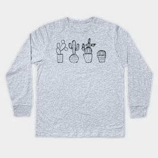 cacti Kids Long Sleeve T-Shirt